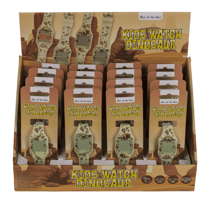 Kids watch, dinosaur, with LED display,