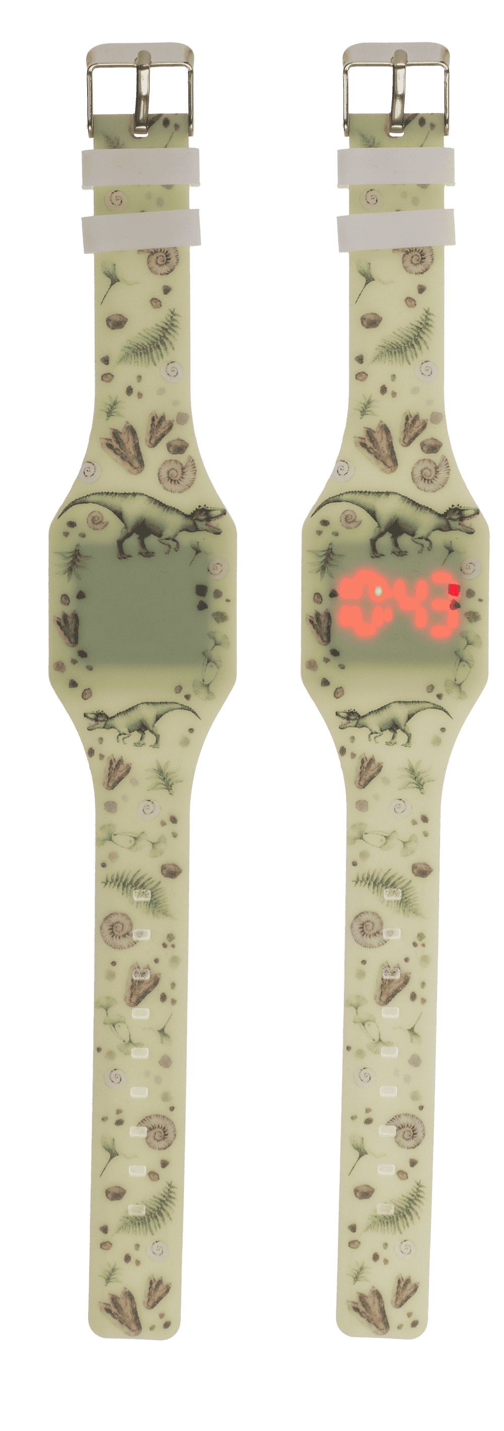 Kids watch, dinosaur, with LED display,