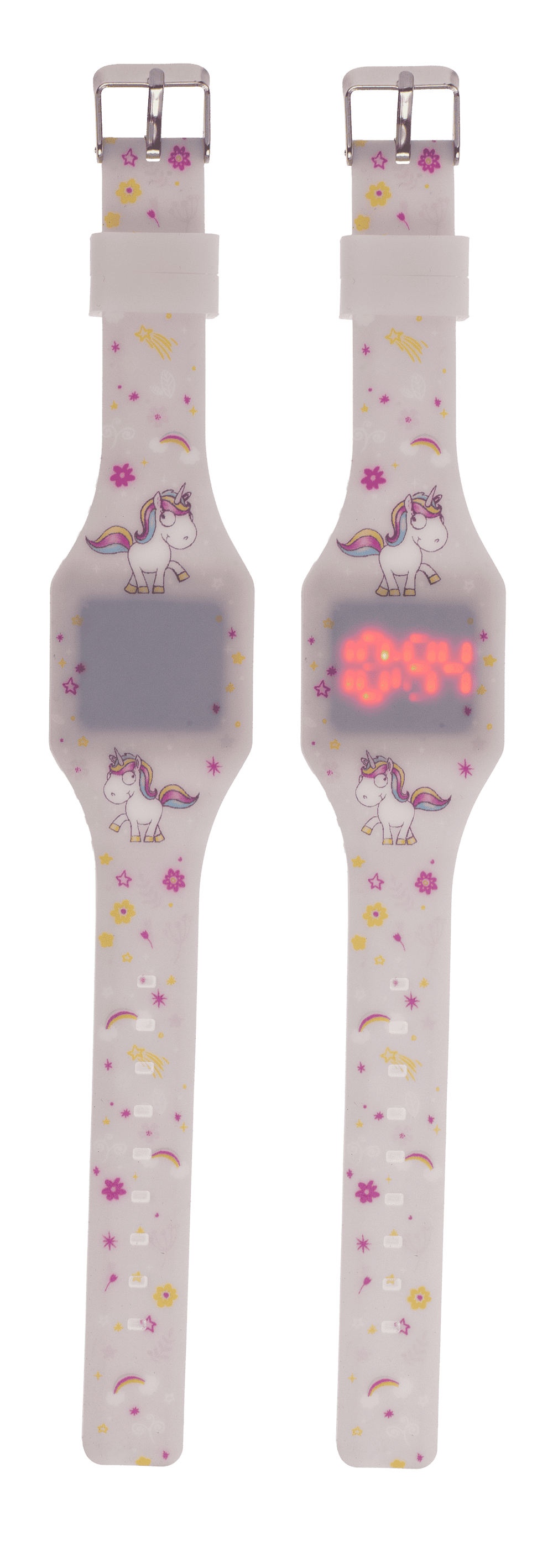 Kids watch, unicorn, with LED display,