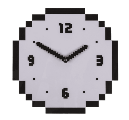 Wall clock, Pixel, 30 x 30 cm,