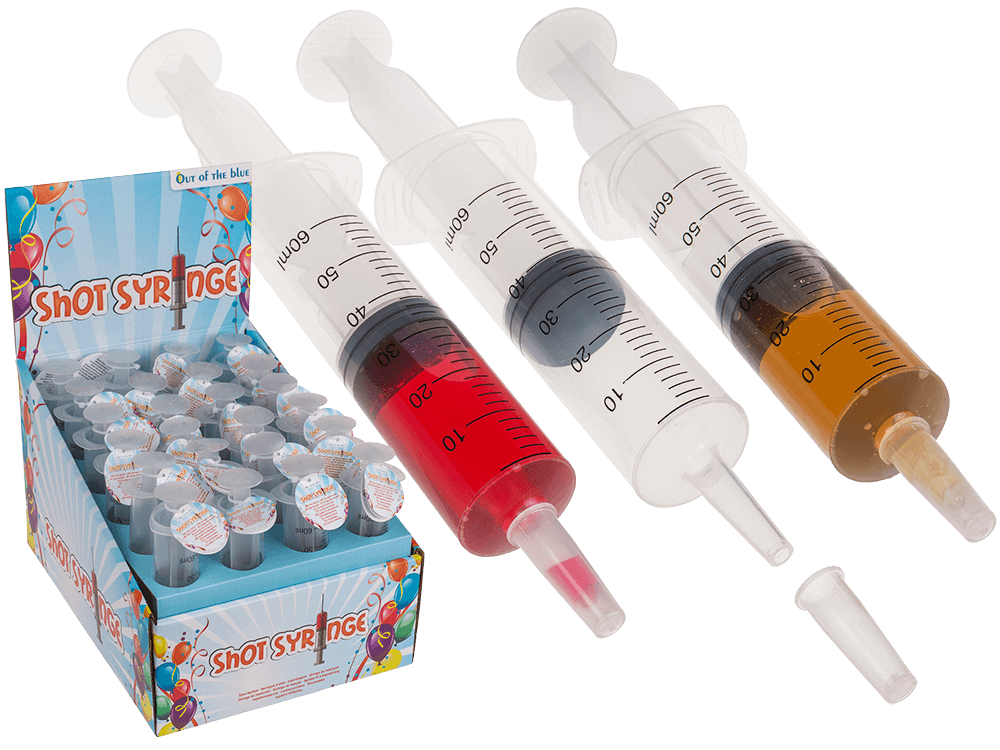 Shot Syringe, for X ml,