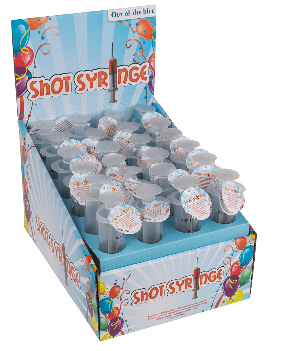 Shot Syringe, for X ml,