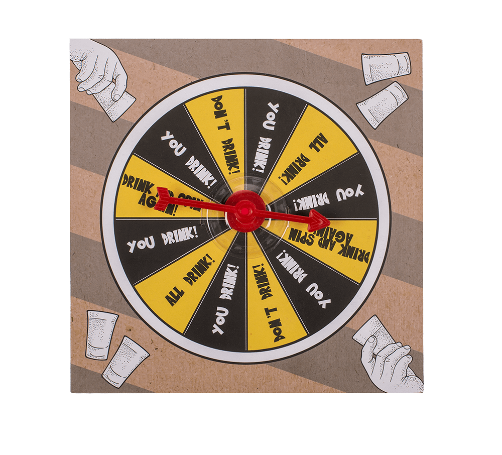 Drinking game, Shot spinner,