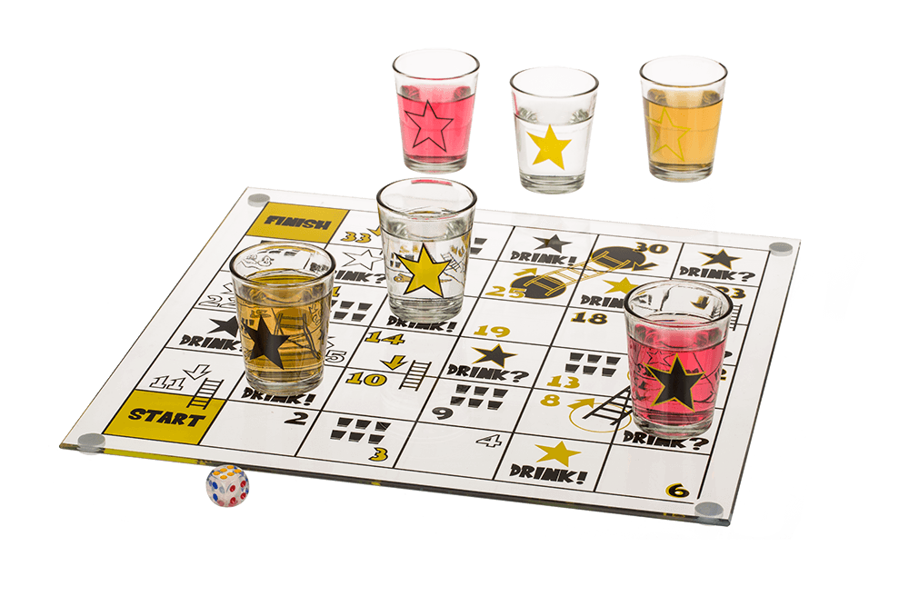 Dinking game, Snakes and Ladders,