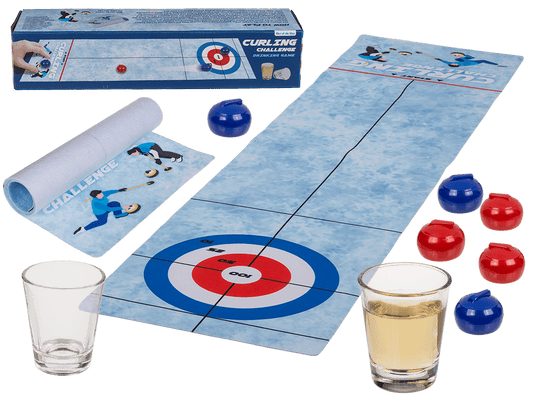 Drinking Game, Tabletop Curling,