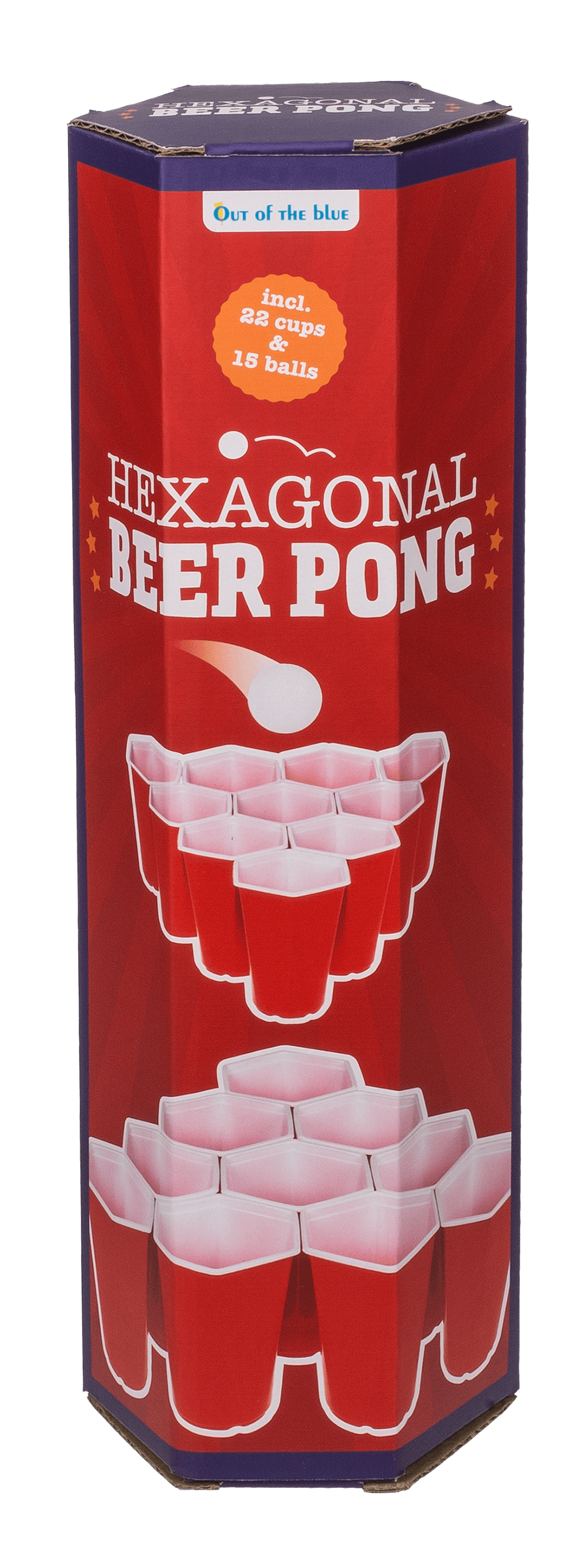Drinking game, Hexagonal Beer Pong,