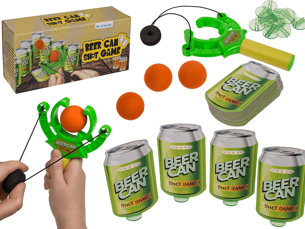Drinking game, Beer Can Shot Game,