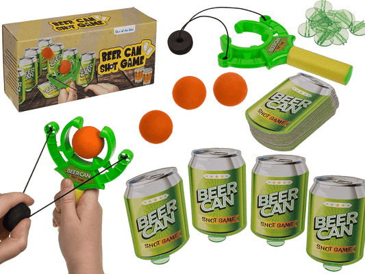 Drinking game, Beer Can Shot Game,