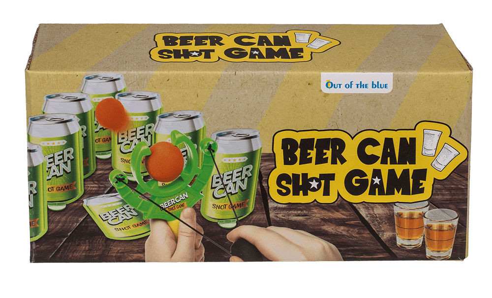 Drinking game, Beer Can Shot Game,