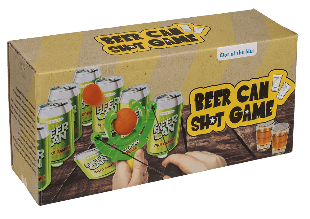 Drinking game, Beer Can Shot Game,