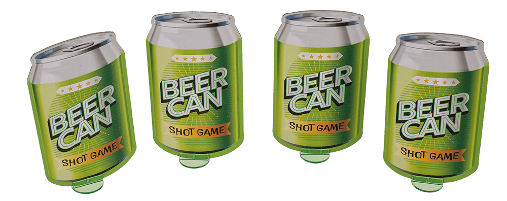 Drinking game, Beer Can Shot Game,