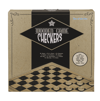 Wood-game, Checkers,