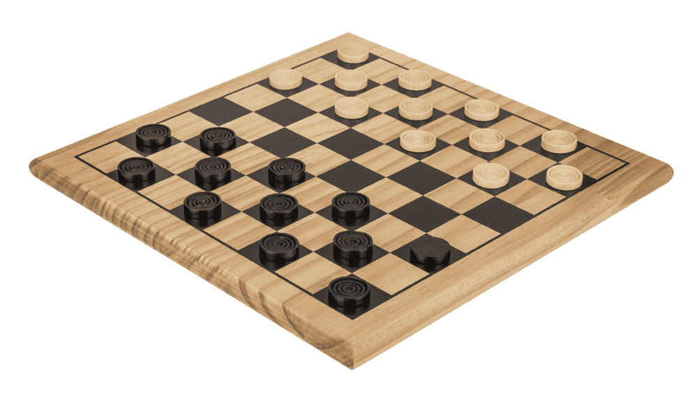 Wood-game, Checkers,