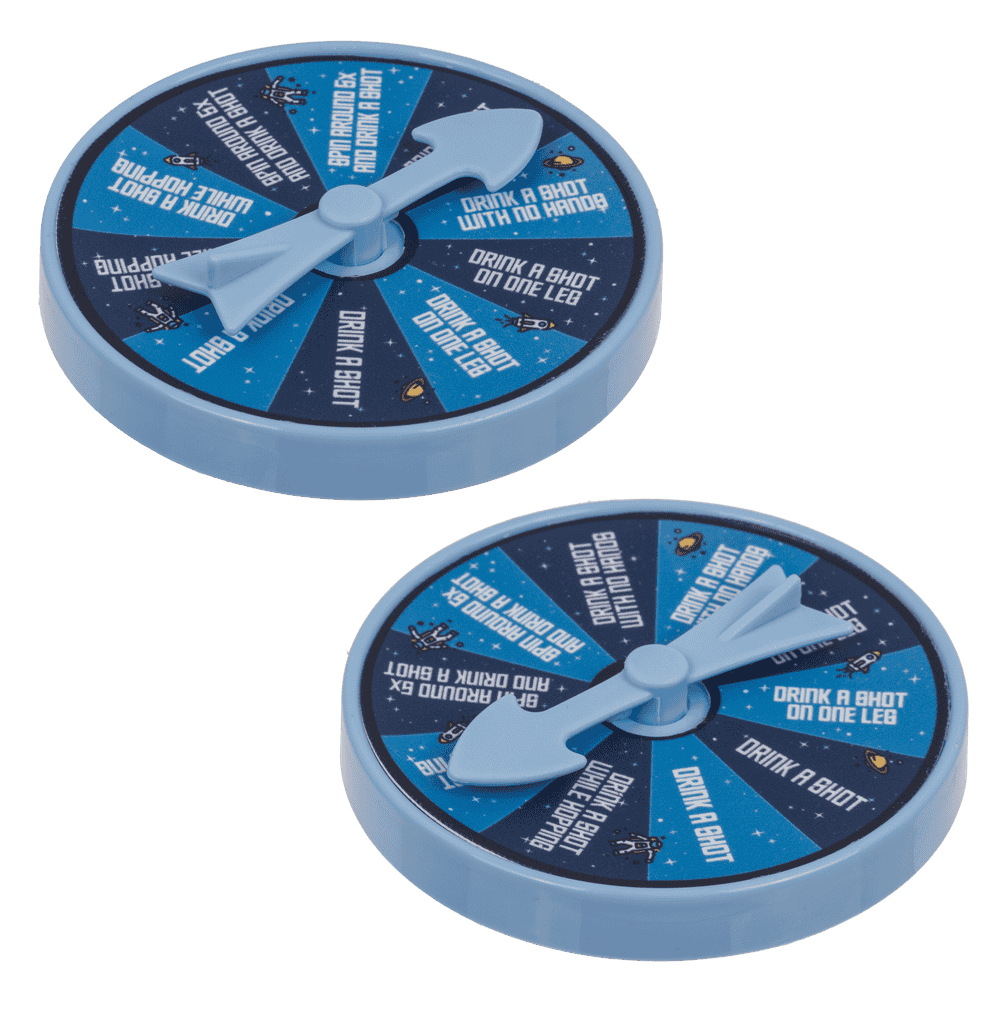 Drinking Game, Spaced Out, approx. 16,8 cm,