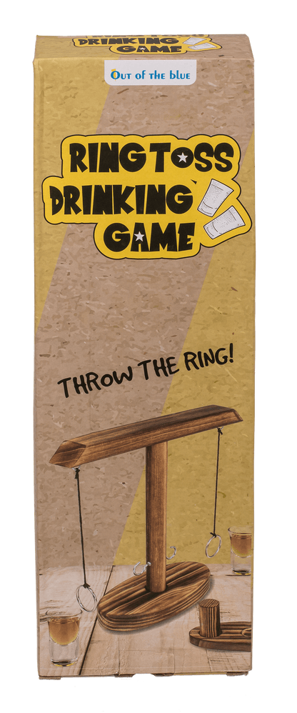 Wooden Ring Toss Drinking Game,