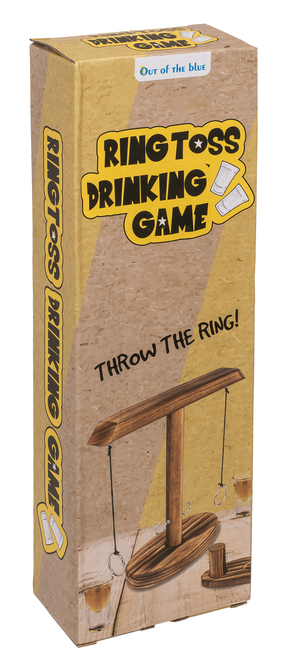 Wooden Ring Toss Drinking Game,