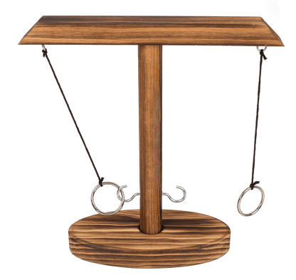 Wooden Ring Toss Drinking Game,