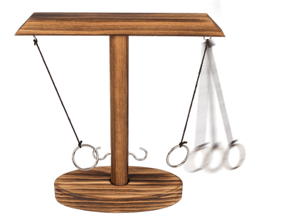 Wooden Ring Toss Drinking Game,