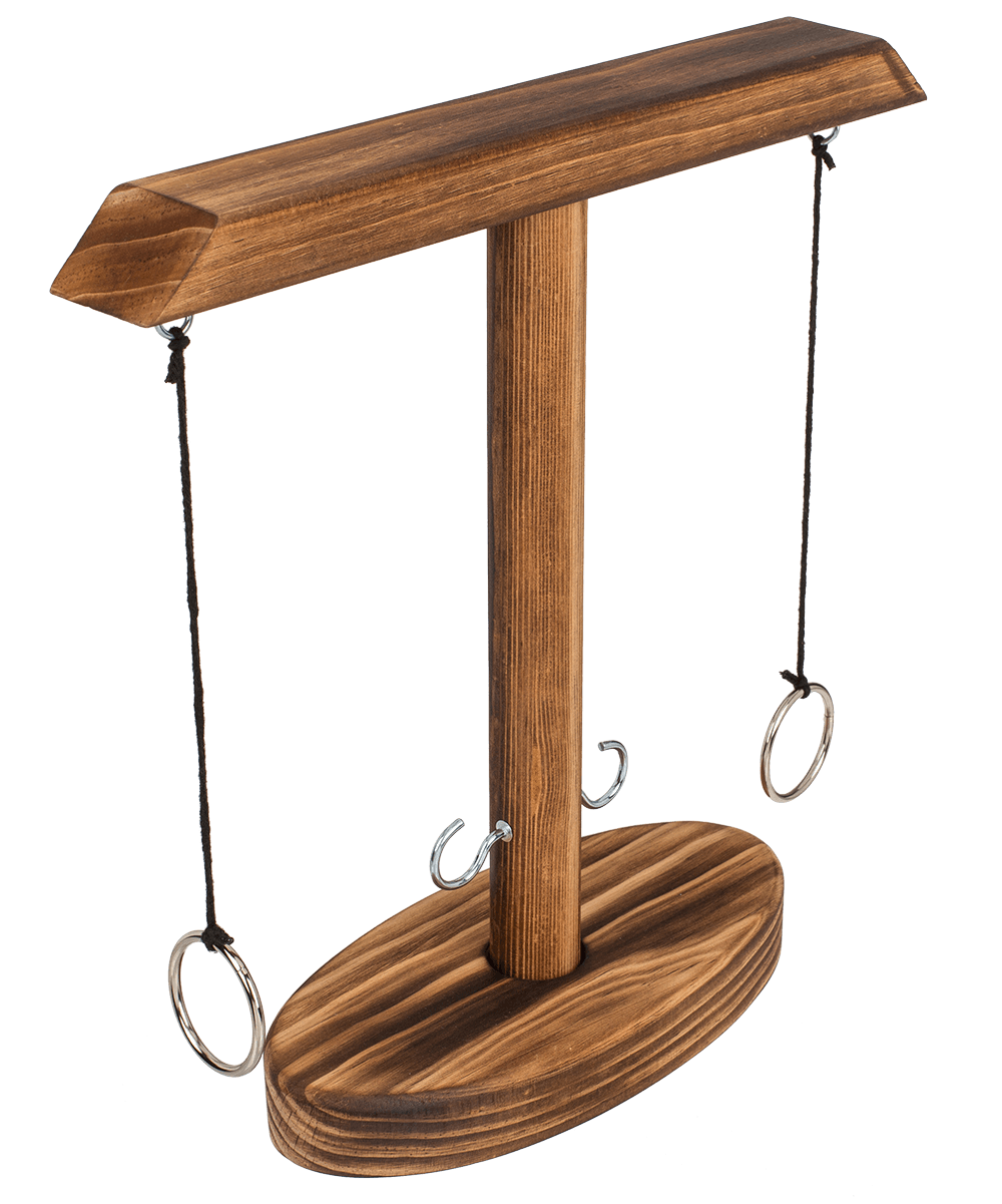 Wooden Ring Toss Drinking Game,