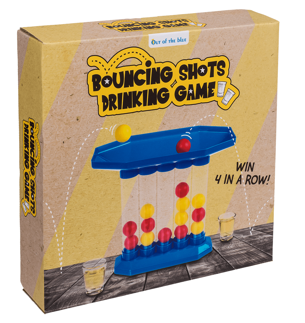 Drinking game, Bouncing Shots, approx 26,5 x 6 cm,