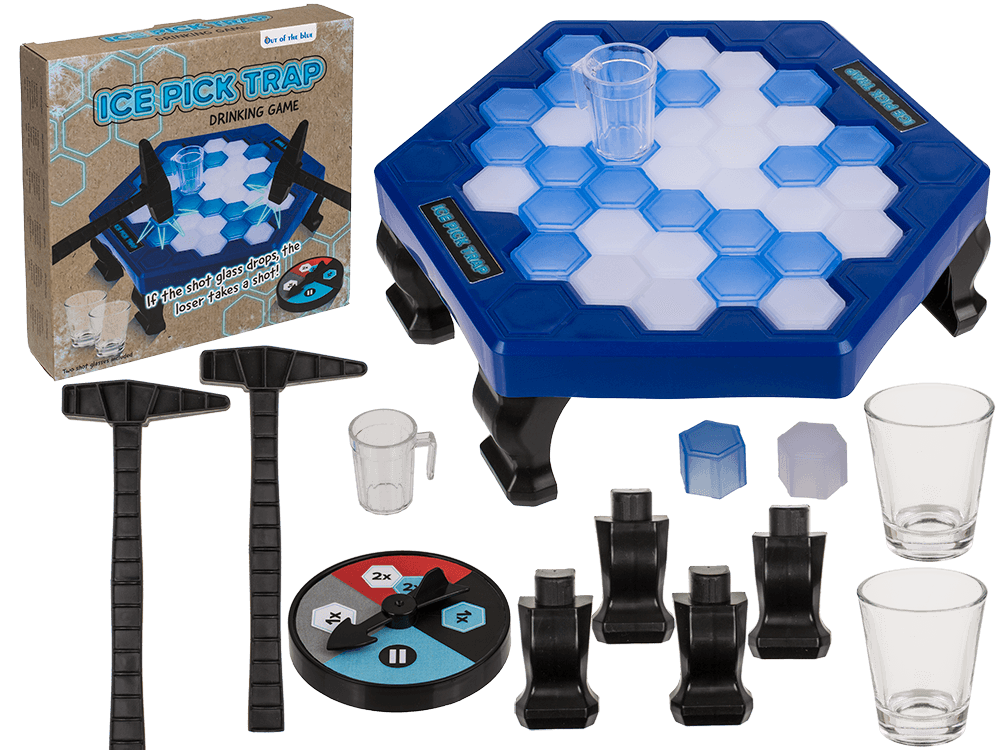 Drinking Game, Ice Pick Trap, 49 pcs set,