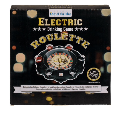 Electronic Drinking Game, Roulette with 6 glasses,
