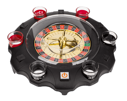 Electronic Drinking Game, Roulette with 6 glasses,