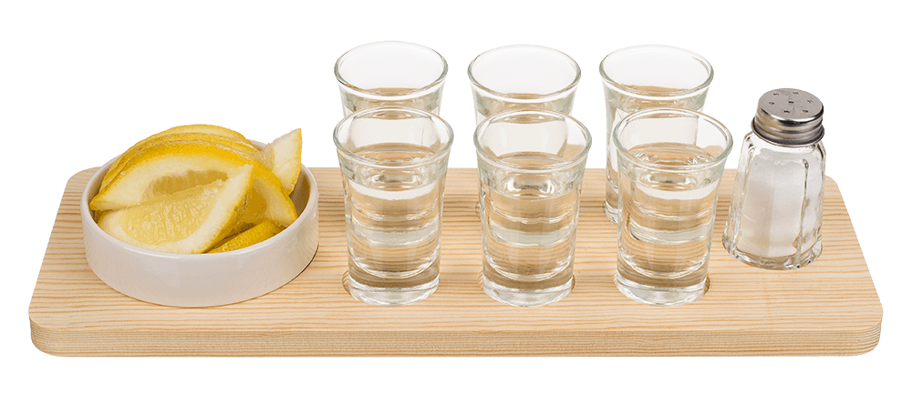 Tequila serving set,