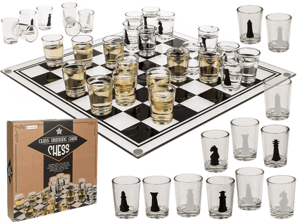 Glass drinking game, Chess