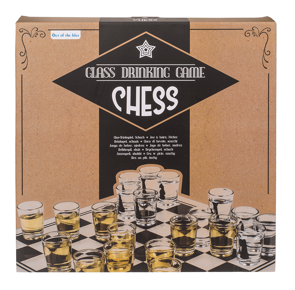 Glass drinking game, Chess