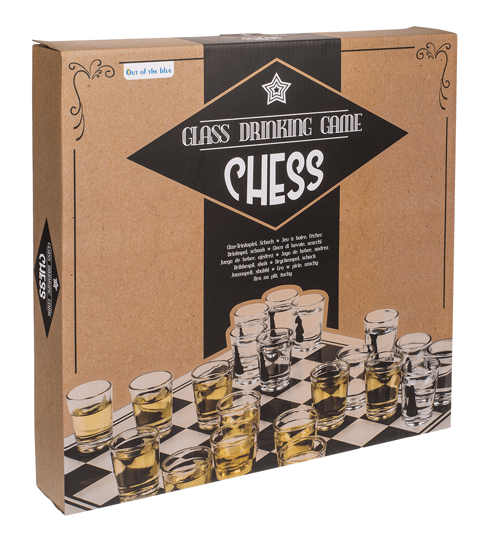 Glass drinking game, Chess