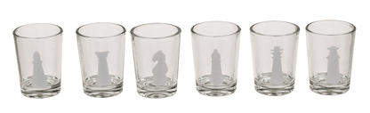 Glass drinking game, Chess