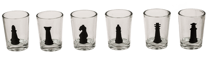 Glass drinking game, Chess