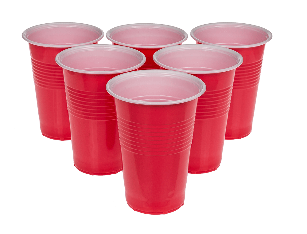 Beer Pong Shelf with 12 cups + 12 balls,