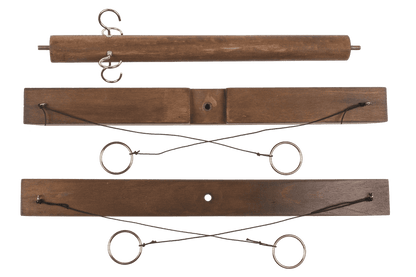 Wooden Ring Toss Drinking Game, Height: 32,5 cm,