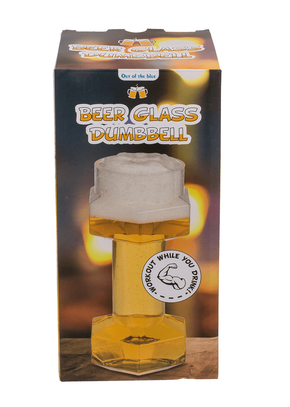 Beer glass, Dumbbell, 22 cm,