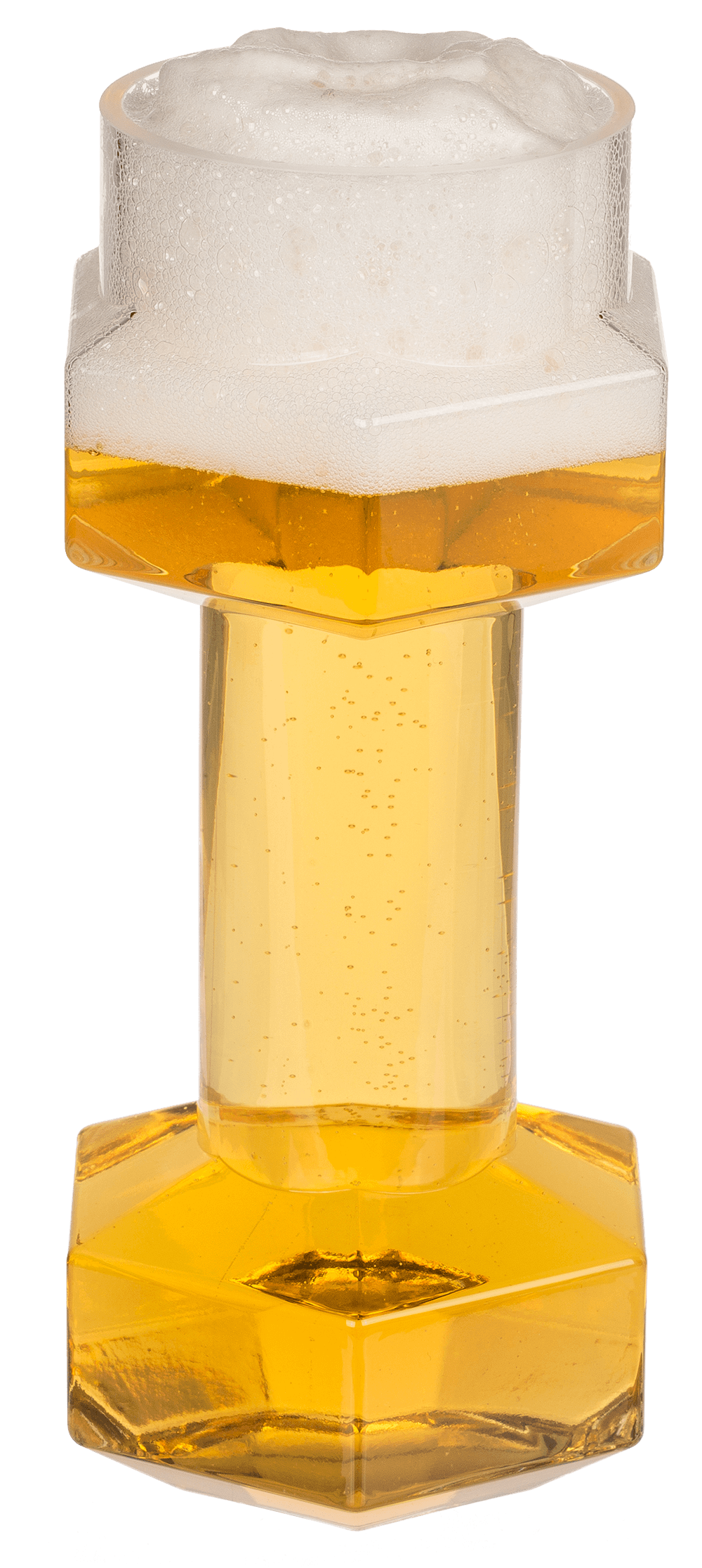 Beer glass, Dumbbell, 22 cm,