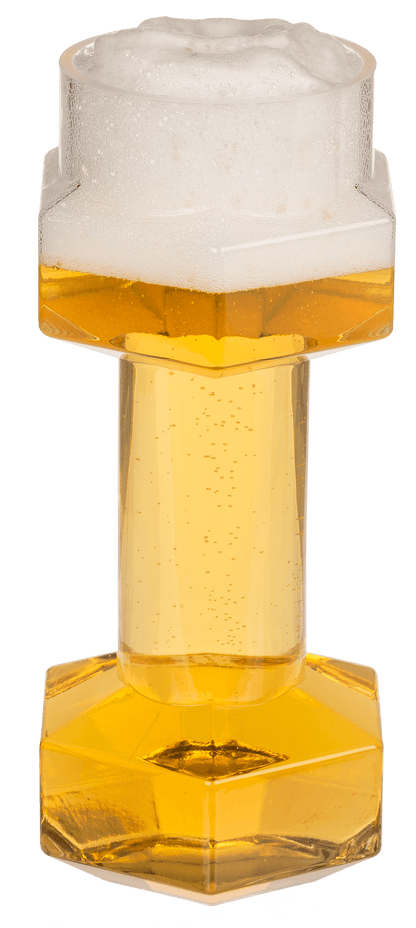Beer glass, Dumbbell, 22 cm,