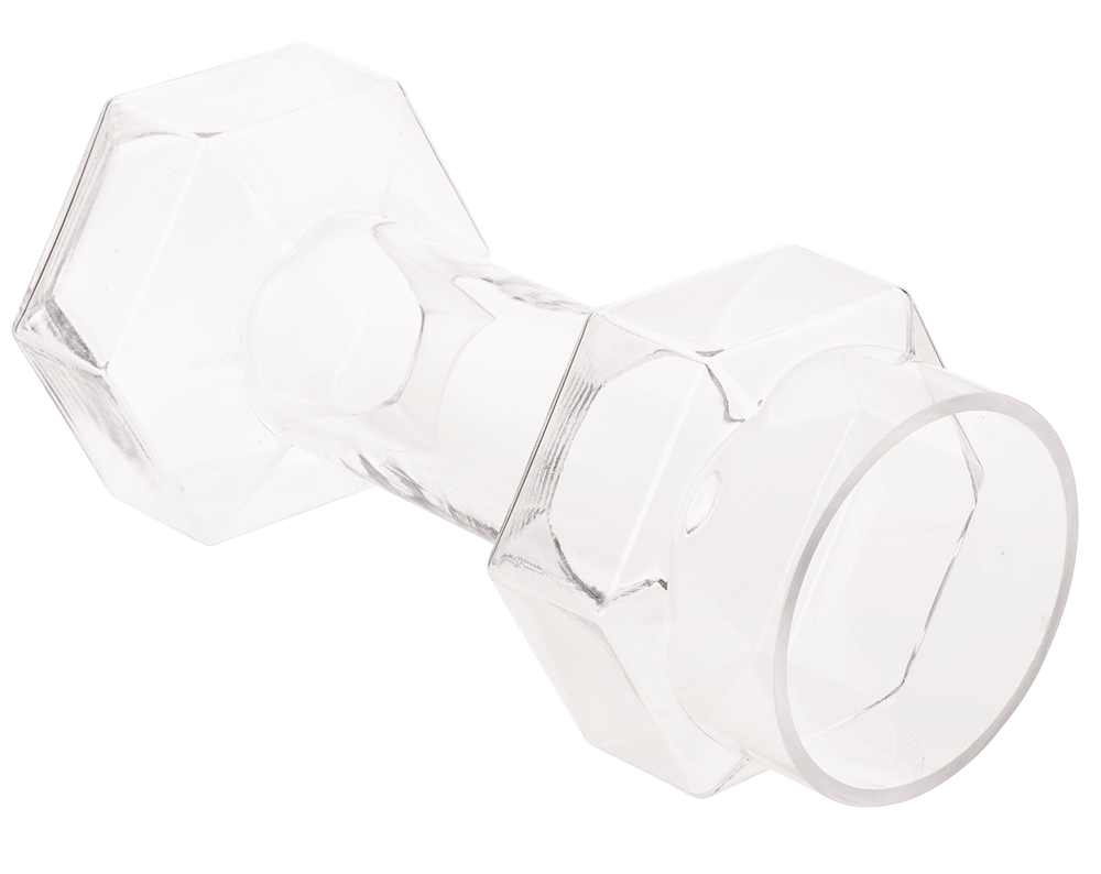 Beer glass, Dumbbell, 22 cm,