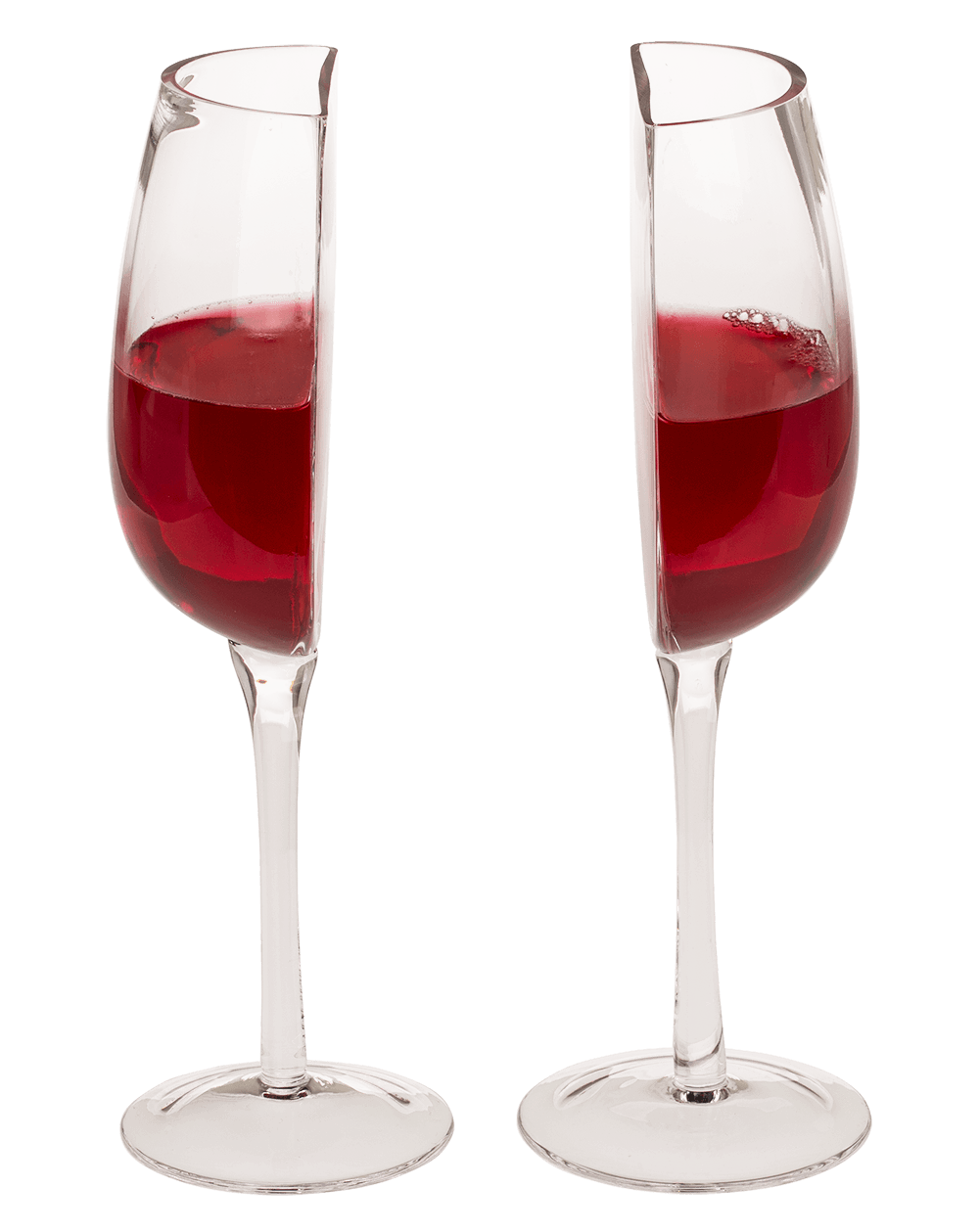 Half a Wine Glass, approx. 21 x 8 cm,