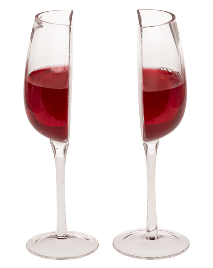 Half a Wine Glass, approx. 21 x 8 cm,