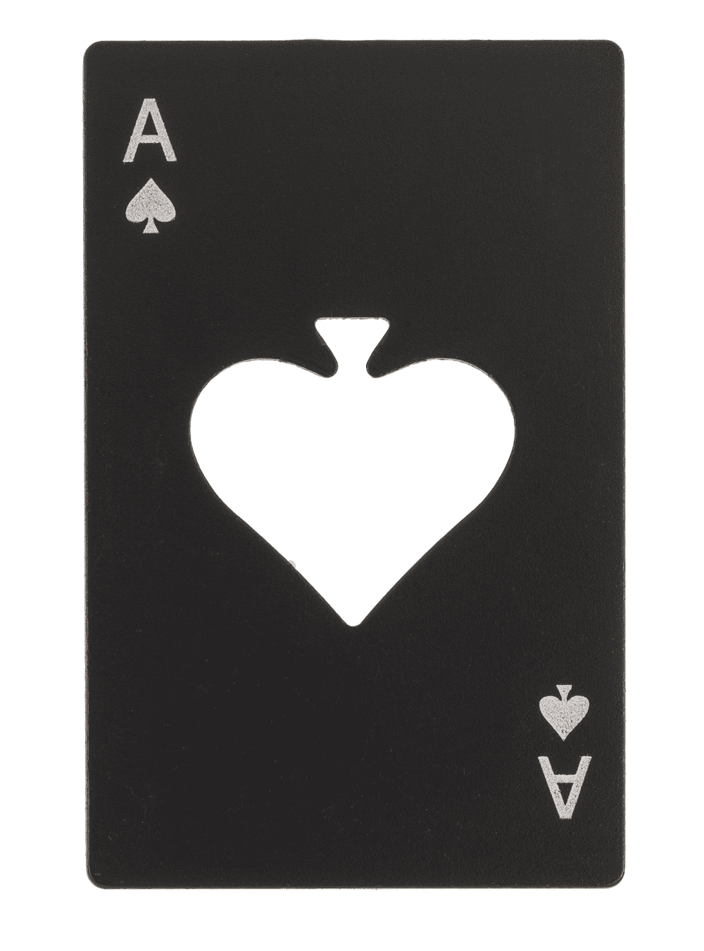 Metal bottle opener, Poker,