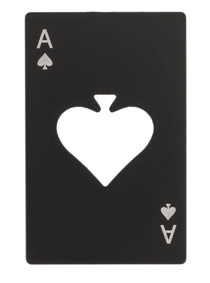 Metal bottle opener, Poker,