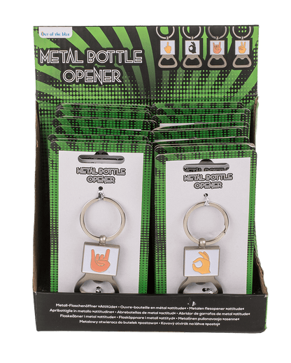 Metal bottle opener, Attitude,