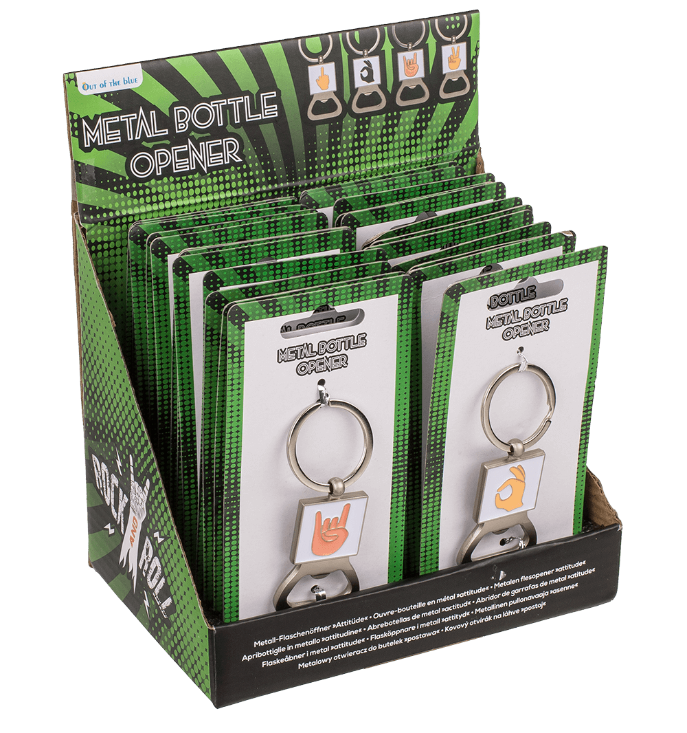 Metal bottle opener, Attitude,