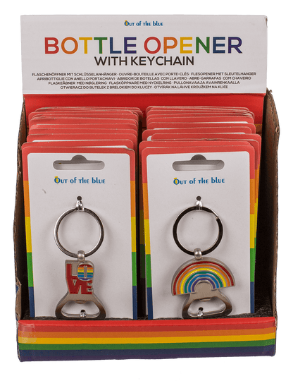 Metal bottle opener, Pride,