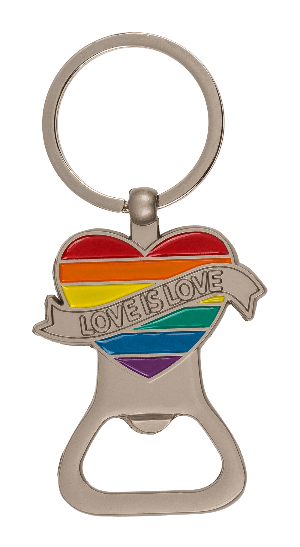 Metal bottle opener, Pride,