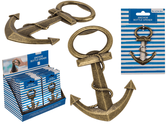 Metal bottle opener, Anchor,
