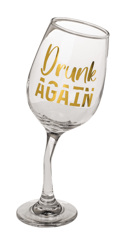 Wobbly wine glass II, for ca. 420 ml.