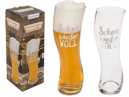 Wobbly beer glass, Schon wieder voll,